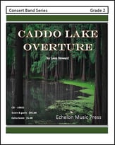 Caddo Lake Overture Concert Band sheet music cover